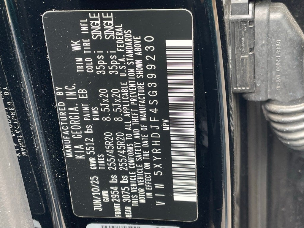 2025 Kia Sorento X-Line EX