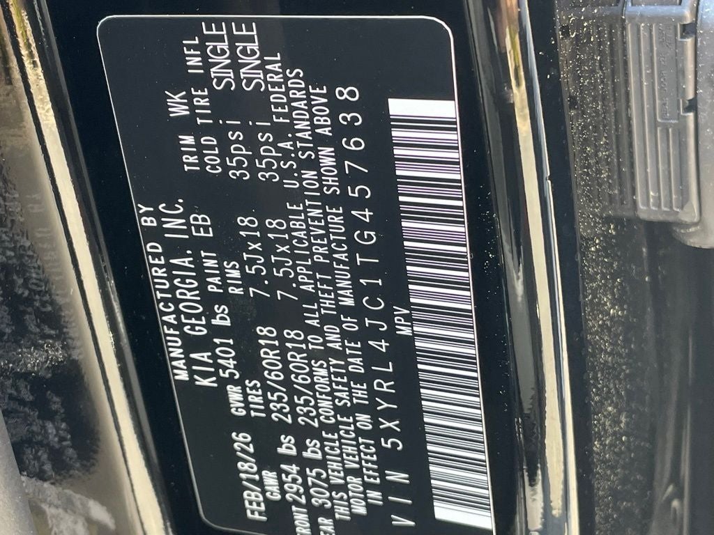 2026 Kia Sorento S