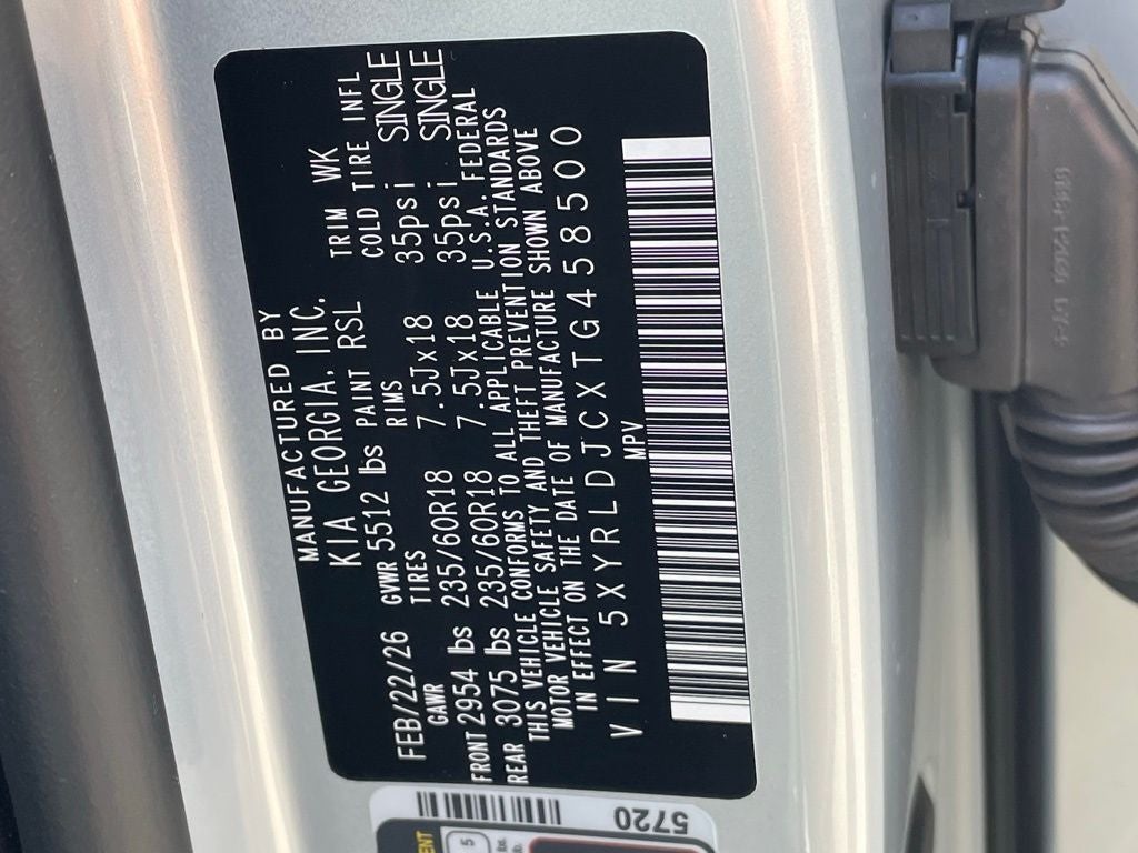 2026 Kia Sorento S