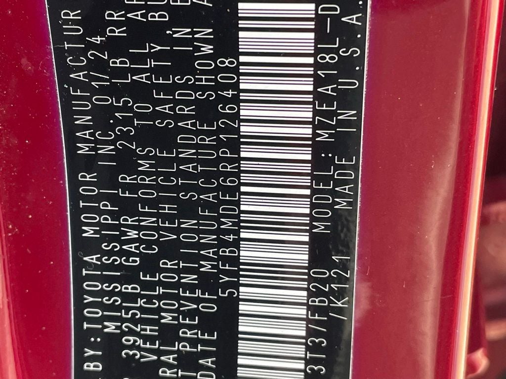 2024 Toyota Corolla LE