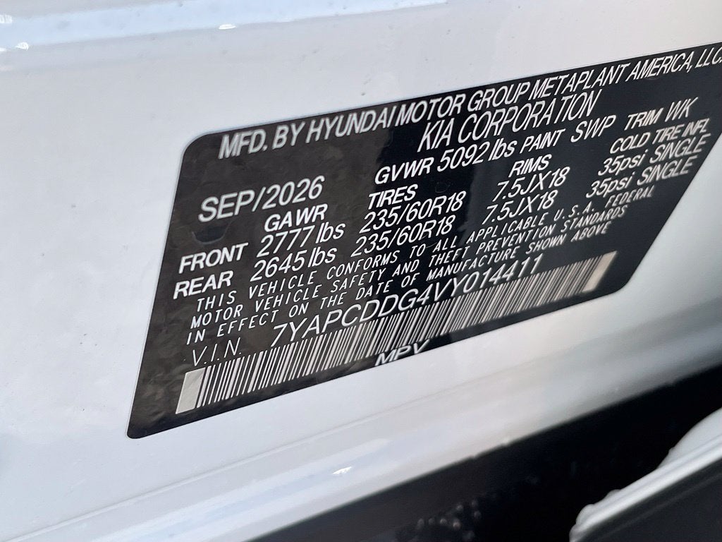 2027 Kia Sportage Hybrid EX