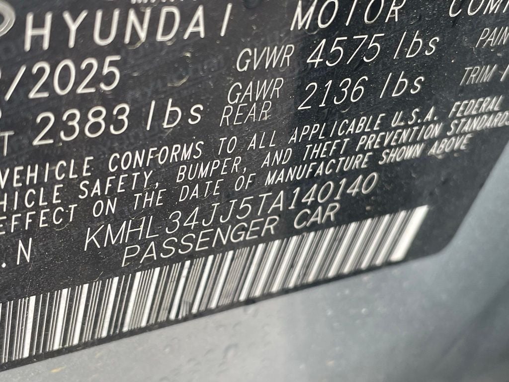 2026 Hyundai Sonata Hybrid SEL