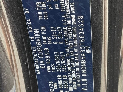 2026 Kia Carnival LXS