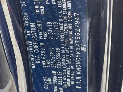 2026 Kia Carnival EX