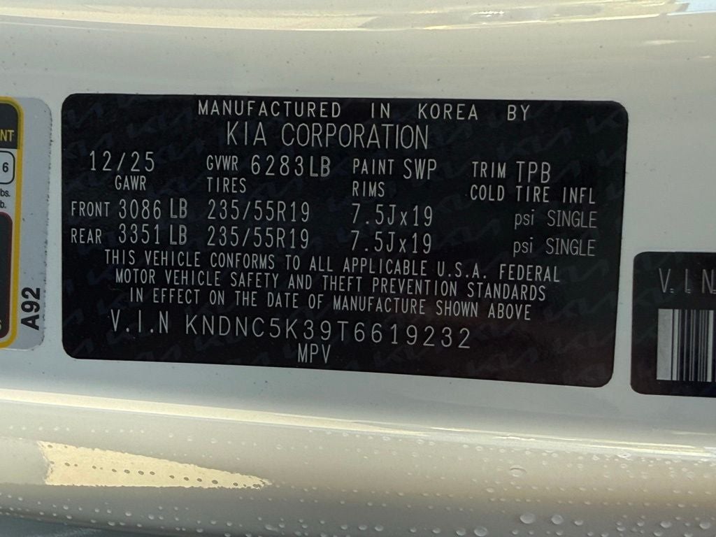 2026 Kia Carnival EX
