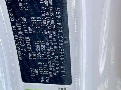 2026 Kia Carnival Hybrid SX Prestige