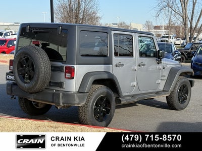 2017 Jeep Wrangler Unlimited Sport - 4WD