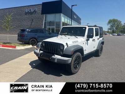 2016 Jeep Wrangler Unlimited Willys - 4WD / CLEAN CARFAX