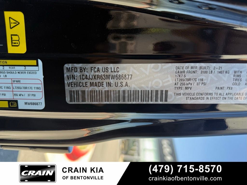 2021 Jeep Wrangler Unlimited Rubicon 4xe - 4WD / CLEAN CARFAX