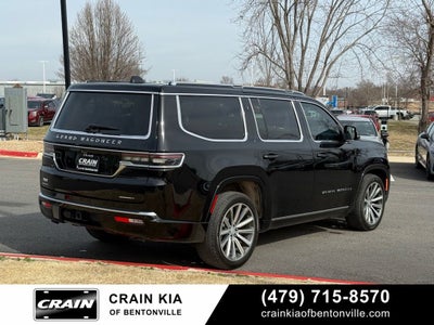 2022 Jeep Grand Wagoneer Series II - 4WD / PANORAMIC SUNROOF