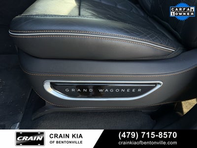 2022 Jeep Grand Wagoneer Series III - 4WD / PANORAMIC SUNROOF / ONE OWNER