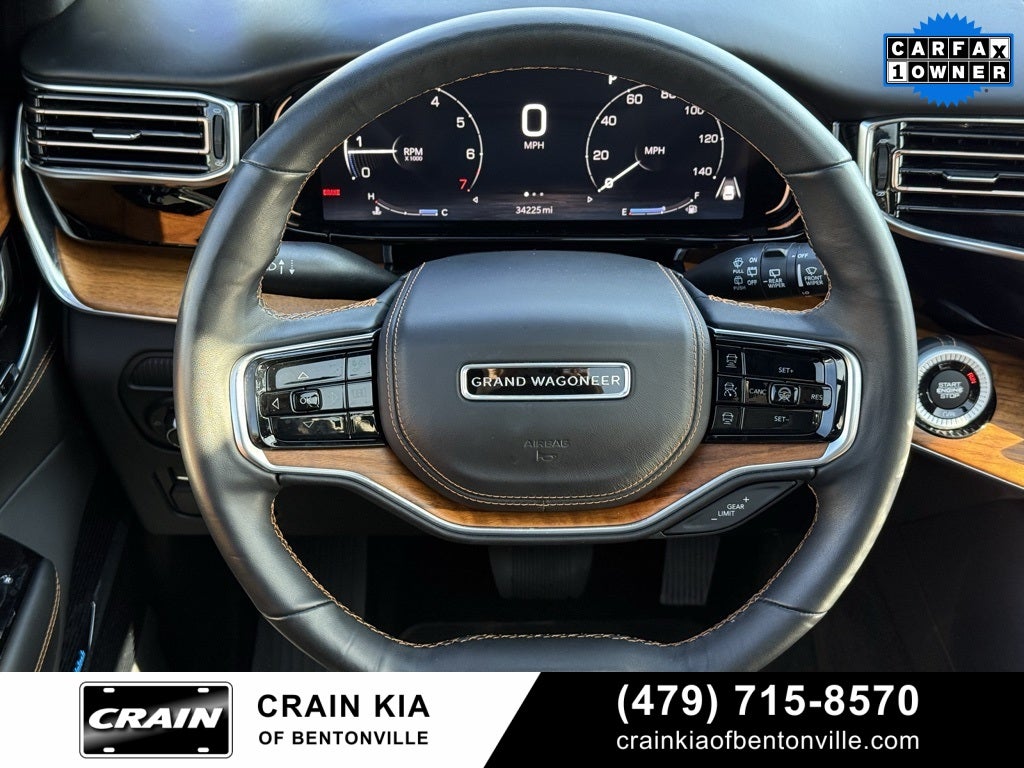 2022 Jeep Grand Wagoneer Series III - 4WD / PANORAMIC SUNROOF / ONE OWNER