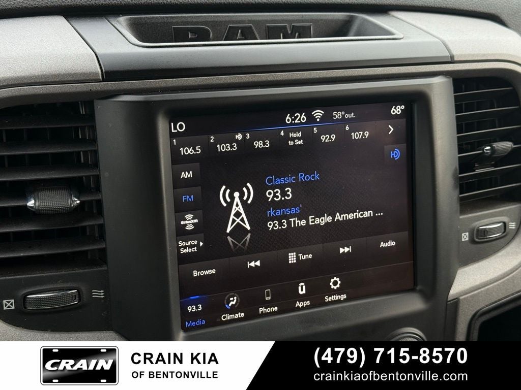 2021 RAM 1500 Classic Tradesman - CLEAN CARFAX / ONE OWNER / LOW MILES!