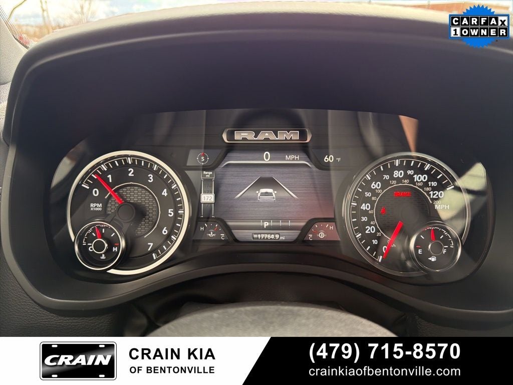 2025 RAM 1500 Big Horn/Lone Star - 4WD / PANORAMIC SUNROOF / ONE OWNER