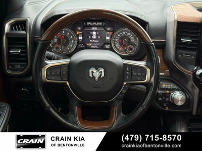 2020 RAM 1500 Laramie Longhorn - 4WD / PANORAMIC SUNROOF / LIFTED!