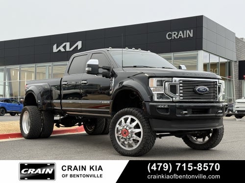 2021 Ford F-450SD Platinum - 4WD / PANORAMIC SUNROOF / $30K LIFT / WHEELS