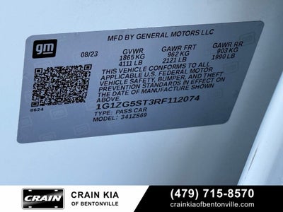 2024 Chevrolet Malibu RS - CLEAN CARFAX