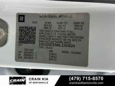 2020 Chevrolet Colorado LT - CLEAN CARFAX / UPGRADED WHEELS & TIRES