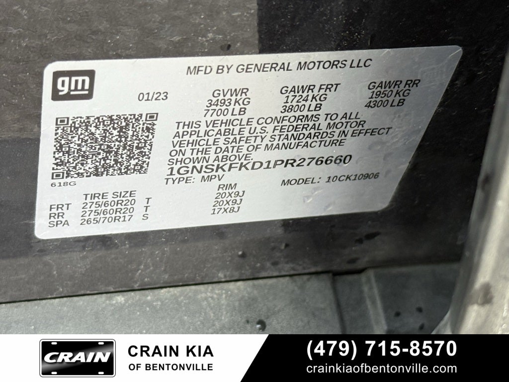 2023 Chevrolet Suburban Premier - 4WD / CLEAN CARFAX HISTORY