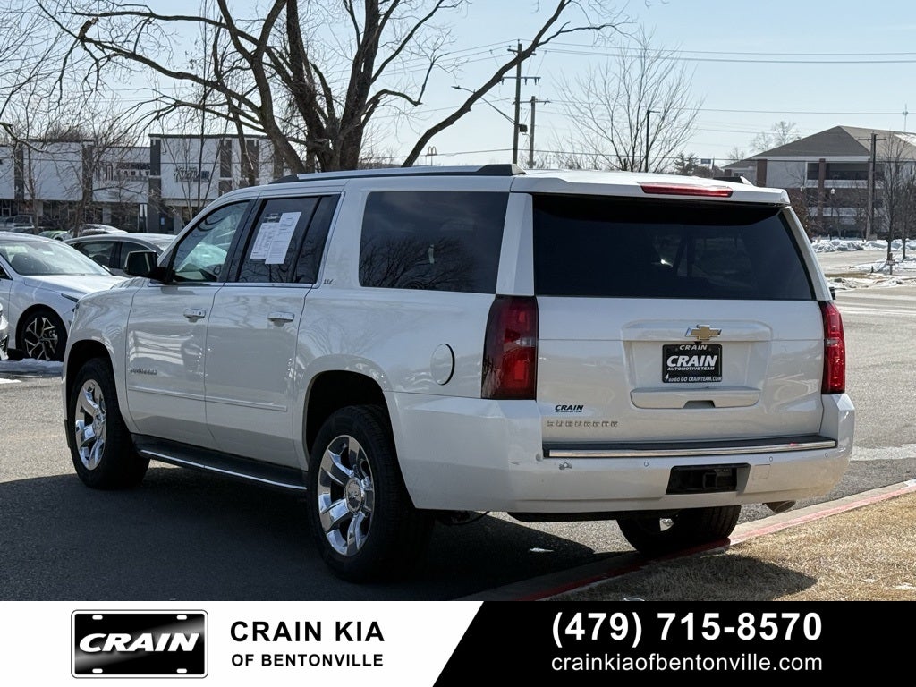 2015 Chevrolet Suburban LTZ - 4WD / SUNROOF / DVD / CLEAN CARFAX