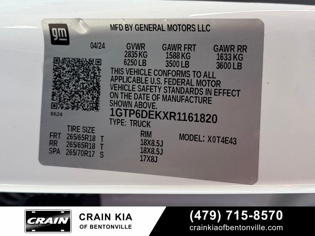 2024 GMC Canyon AT4 - 4WD / CLEAN CARFAX / ONE OWNER