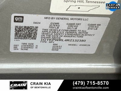 2024 Cadillac LYRIQ Sport - AWD / PANORAMIC SUNROOF / ONE OWNER