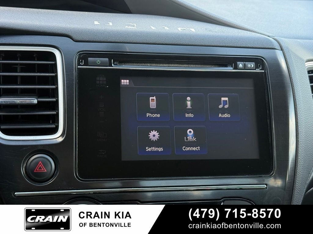 2015 Honda Civic EX-L w/Navigation