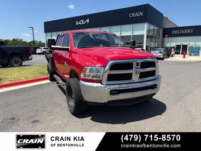 2018 RAM 3500 Tradesman - 4WD / CLEAN CARFAX / DIESEL - FLAT BED