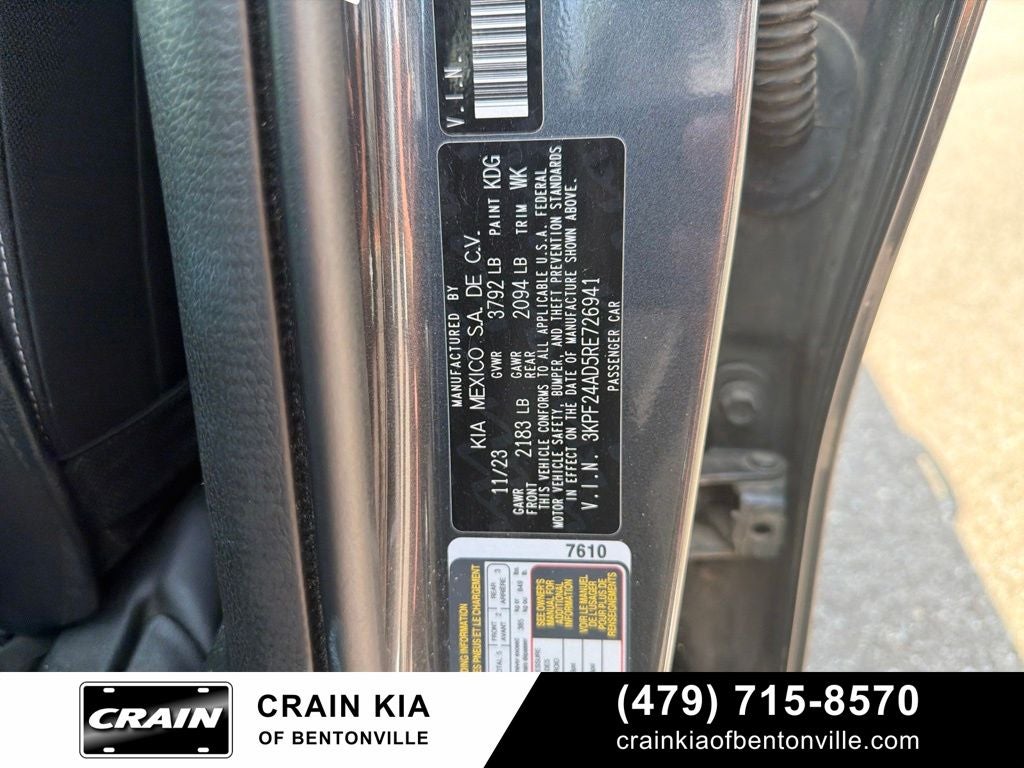 2024 Kia Forte LXS - KIA CPO / CLEAN CARFAX / ONE OWNER