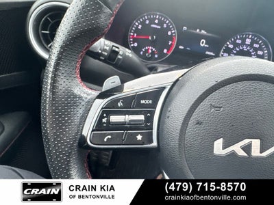 2023 Kia Forte GT - GT2 / KIA CPO / ONE OWNER / SUNROOF