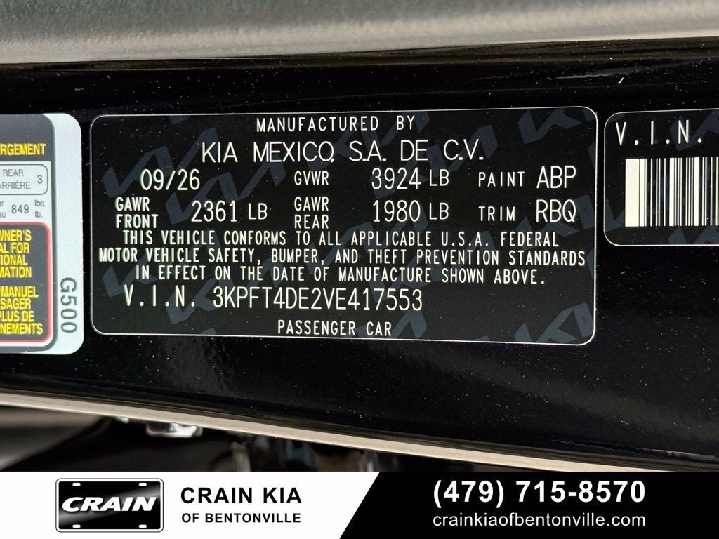 2027 Kia K4 LXS