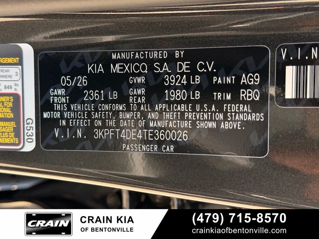 2026 Kia K4 LX