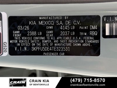 2026 Kia K4 GT-Line