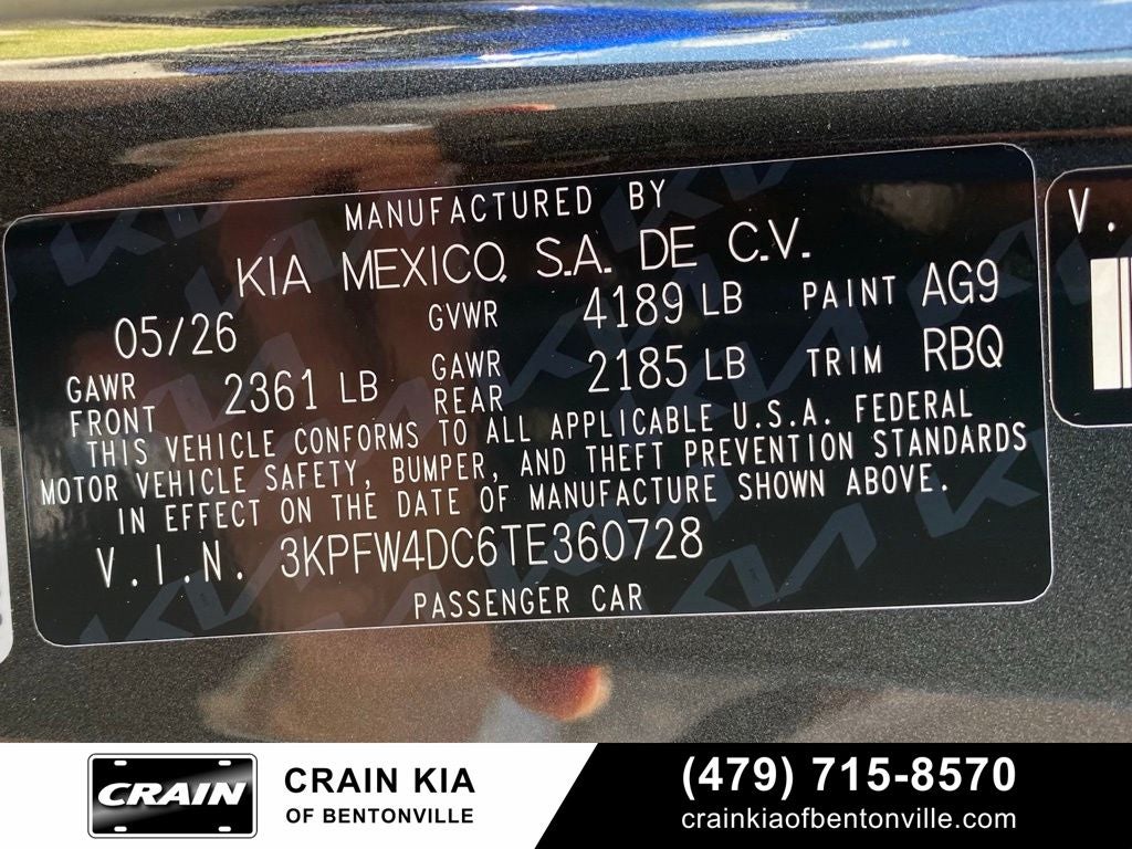 2026 Kia K4 GT-Line Turbo