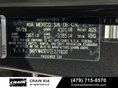 2026 Kia K4 GT-Line