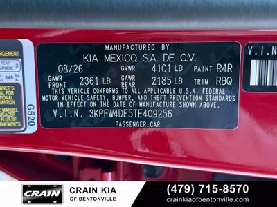 2026 Kia K4 GT-Line