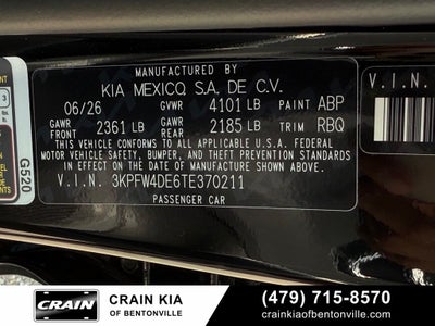 2026 Kia K4 GT-Line