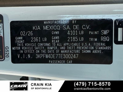 2026 Kia K4 GT-Line