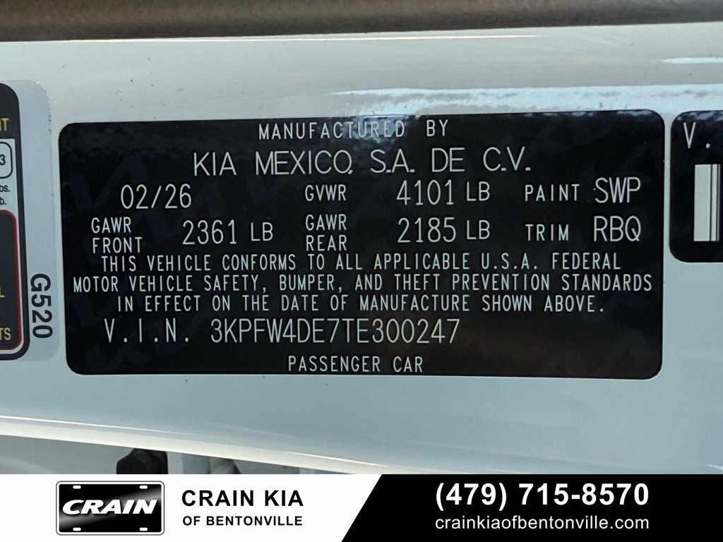 2026 Kia K4 GT-Line
