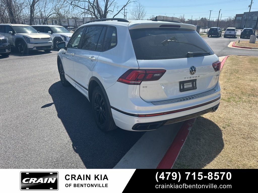 2022 Volkswagen Tiguan 2.0T SE R-Line Black - AWD / SUNROOF / CARFAX ONE OWNER