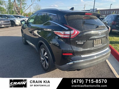 2017 Nissan Murano Platinum - PANORAMIC SUNROOF / CLEAN CARFAX