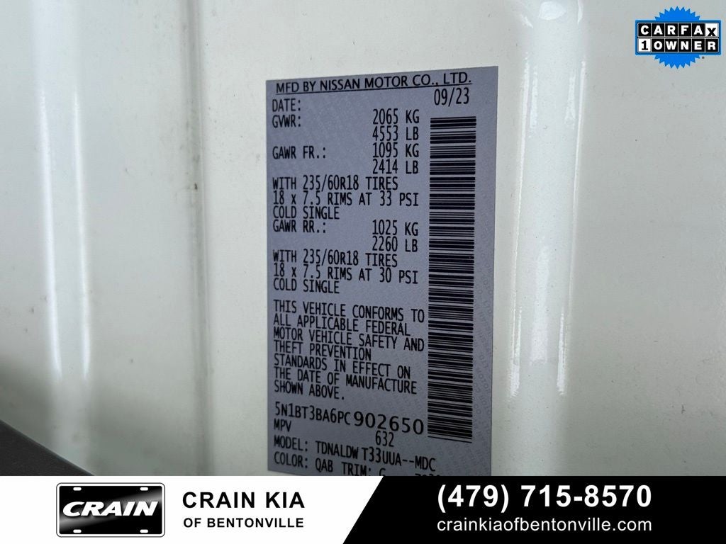 2023 Nissan Rogue SV - CLEAN CARFAX / ONE OWNER