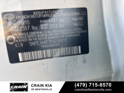 2015 Hyundai Sonata Limited - WHOLESALE / AS-IS