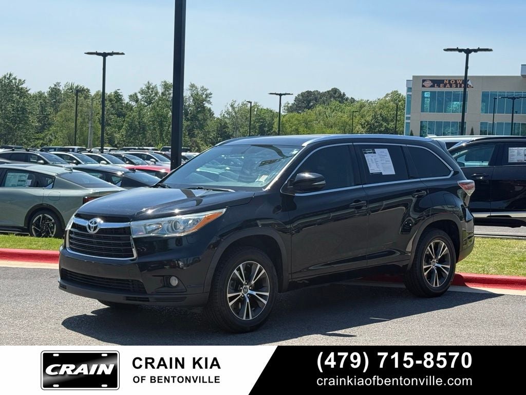 2016 Toyota Highlander XLE V6 - SUNROOF / CLEAN CARFAX / 3RD ROW