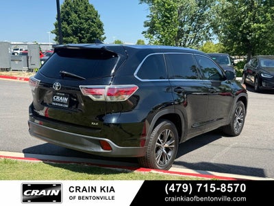 2016 Toyota Highlander XLE V6 - SUNROOF / CLEAN CARFAX / 3RD ROW