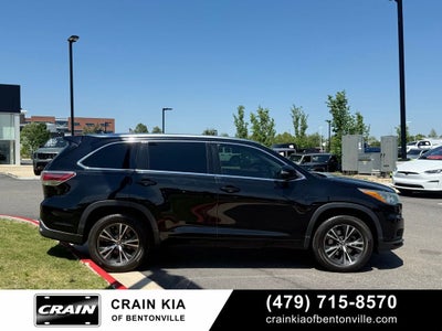 2016 Toyota Highlander XLE V6 - SUNROOF / CLEAN CARFAX / 3RD ROW