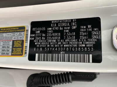 2026 Kia Sportage SX