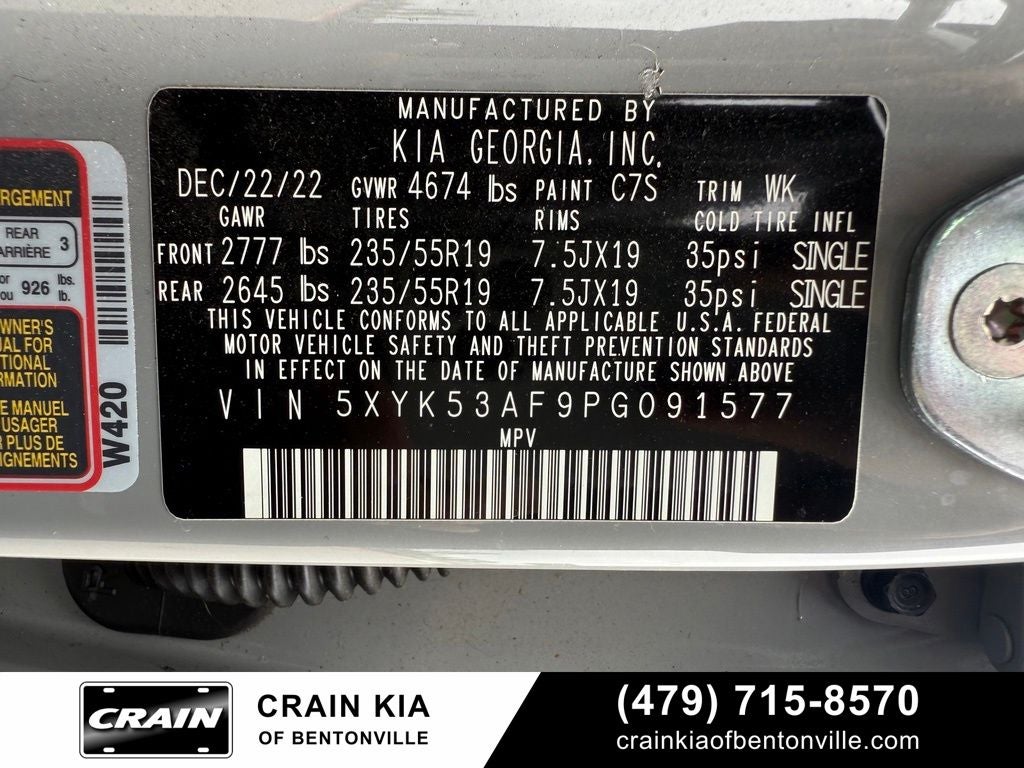 2023 Kia Sportage SX-Prestige - KIA CPO / PANORAMIC SUNROOF / RED INTERIOR