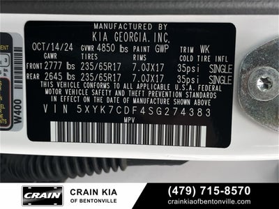 2025 Kia Sportage X-Pro Prestige