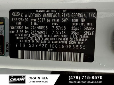 2020 Kia Telluride LX - CARFAX ONE OWNER / LEATHER